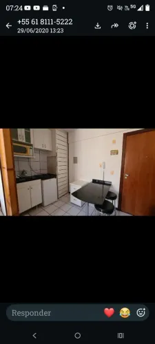 Alugo Apto mobiliado na Asa Norte condomínio fechado