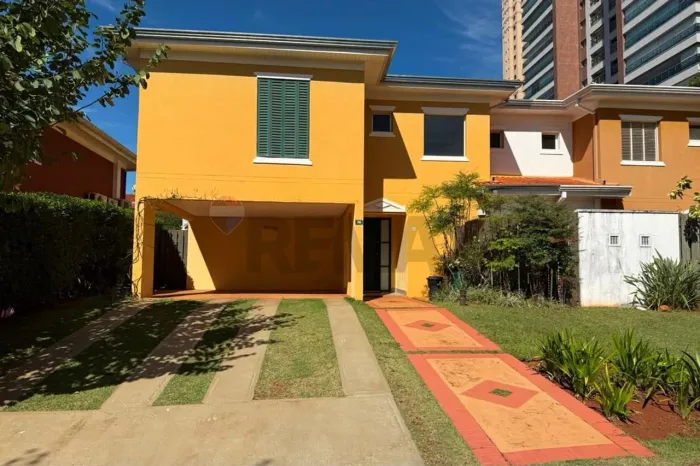Locação Casa em Condomínio 214mts 04 Quartos no Jardim Botânico - Ribeirão Preto/SP