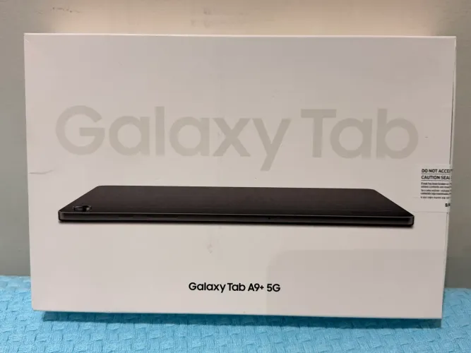 Galaxy Tab A9+ 5G Samsung | Único Dono + Película Fosca + Caixa Original