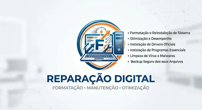 Formatação de PC e notebook
