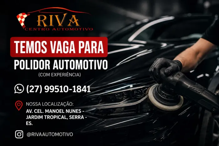 Polidor Automotivo (Com Experiência) - Serra/ES