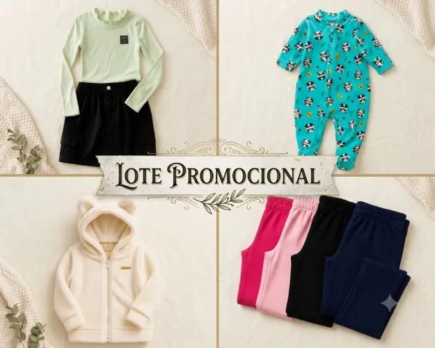 Lote de Roupas Infantis Novas