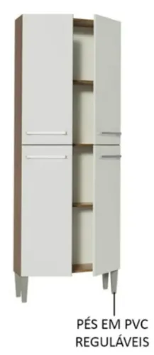 Armario "Novo" Vertical Auxiliar (Paneleiro / Dispensa) - LEIA A DESCRIÇÃO abaixo