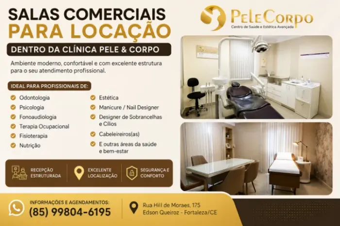 Sala Comercial Odonto com Instalações feitas