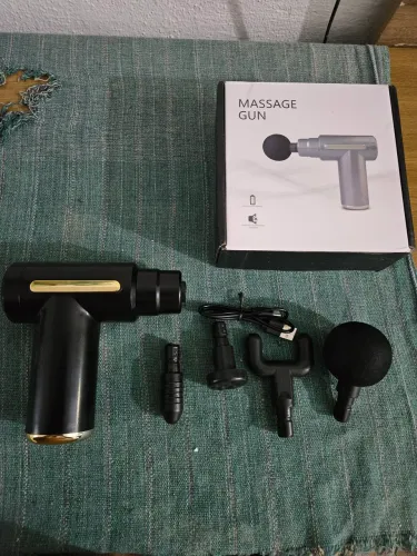 Massageador Elétrico 4 em 1 Alta Frequência Profissional Muscular Massagem