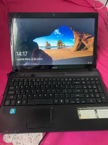 Notebook Acer Aspire 5742 Core i5 (Para Peças ou Uso na Tomada)