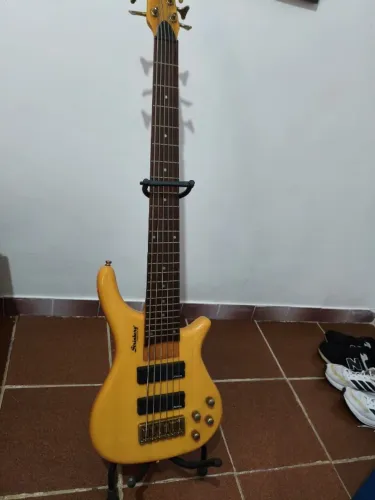 Vendo baixo 6 cordas Strinberg CLB26A.
