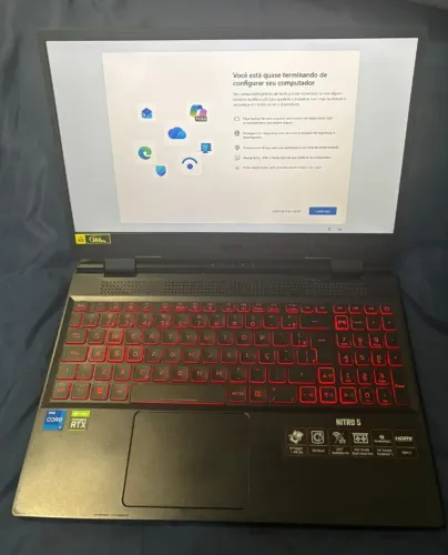 Notebook Gamer Acer Nitro 5 TUNADO RTX 3050 (i7 12ª / 24GB RAM / 1.5TB SSD)