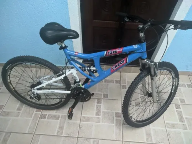 Bike - Caloi Sk Full Suspension aro 26