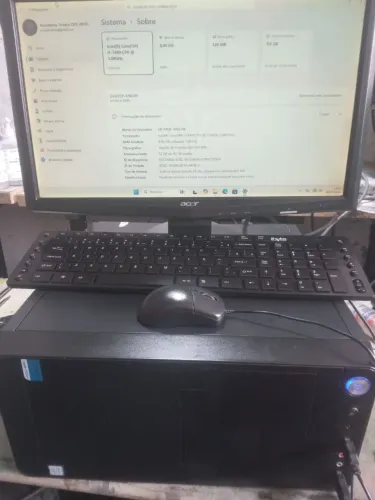 Computador i5 da sétima geração com ssd 128 e memória de 08Gigas todo top!