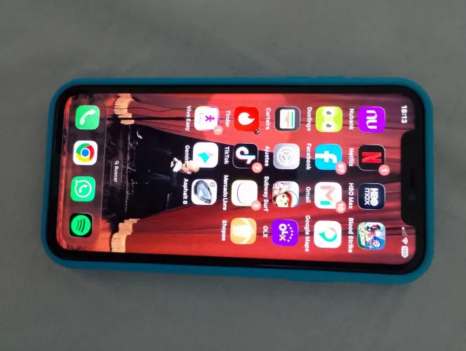 iPhone 11 Black 64gb - bateria e conector novos (revisado)