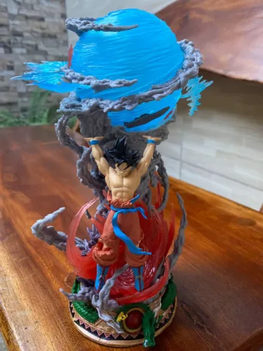 Action Figure Dragon Ball - Goku Genkidama e Goku Vs Majin Boo