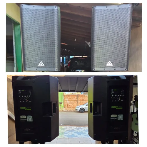2 Caixas Ativas Armer EVX15 Novas.