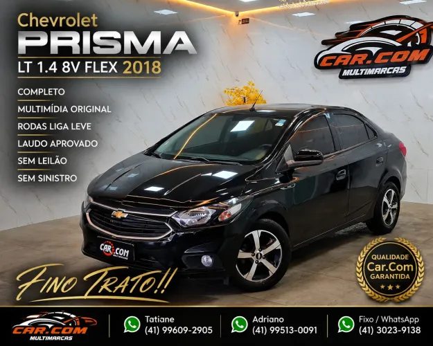 Chevrolet Prisma Sed. LT 1.4 8V Flexpower 4P 2018