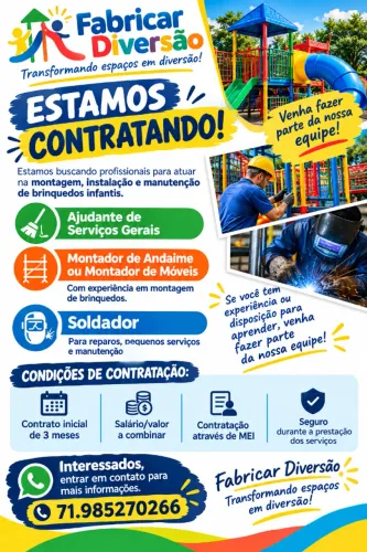 Fabricar Diversão Contrata