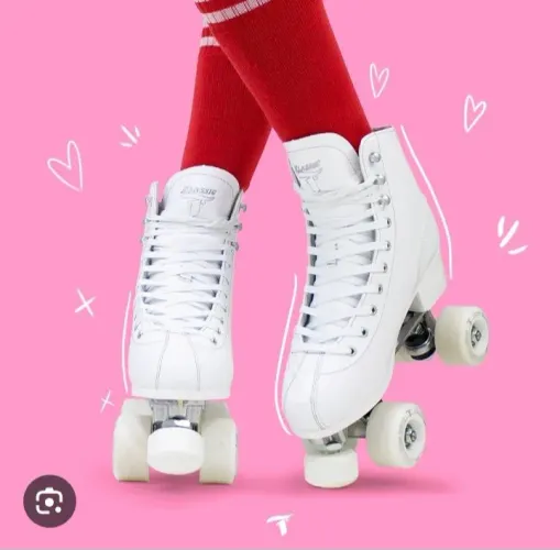 Patins quad traxart ,klassic branco ,tamanho 38/39