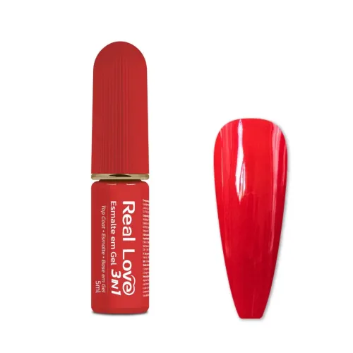Real Love Esmate em gel 3 em 1 Diversas. Cores