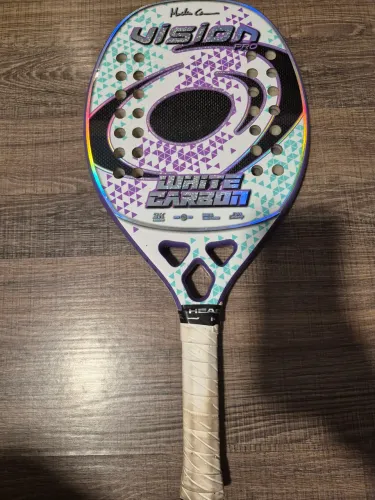 Vendo Raquete Beach tennis raquete de beach tennis vision white carbon 2024