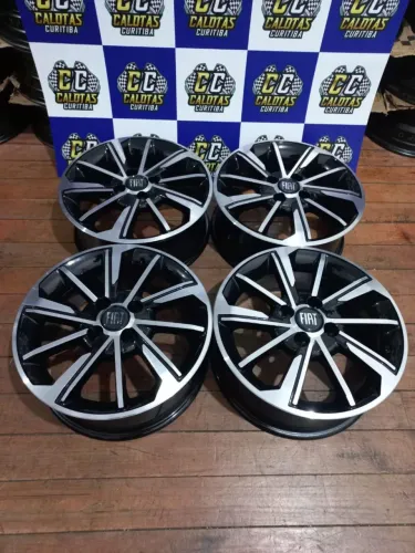 Rodas de liga leve aro 15 furação 4x98 Fiat $2.190 no pix ou 12 x $219 no cartão