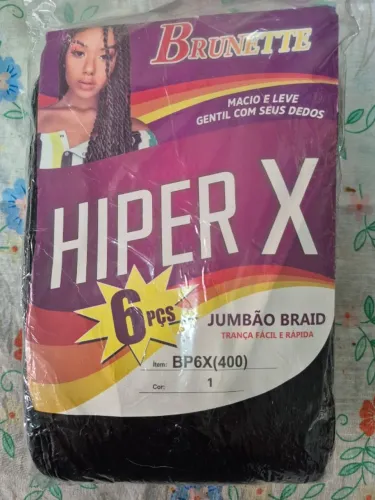 Cabelo Jumbo Hiper X