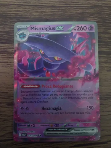 Card pokemon [Mismagius EX (036/094)]