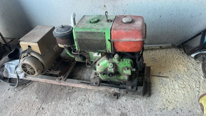 Motor Diesel Estacionário Yanmar com Radiador