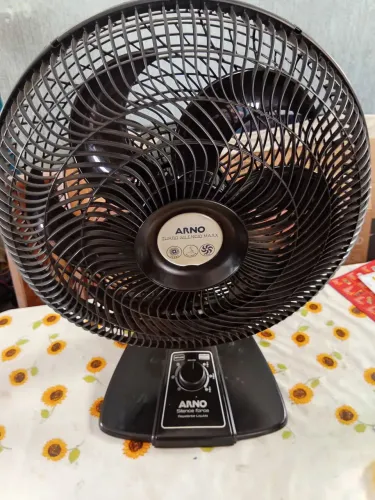 Ventilador Arno usado 48 centímetros 127 volts não ac oferta