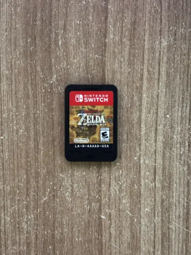 Zelda Breath of the Wild Nintendo Switch somente cartucho