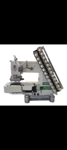Máquina elastiqueira ( cintureira ) 12 agulhas directdrive semi nova 2 meses de uso