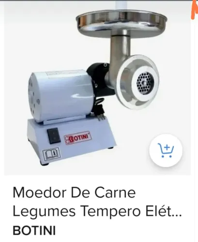 Moedor de carne Botini elétrico