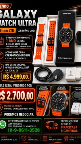 VENDO RELÓGIO WHATHC ULTRA ORIGINAL 