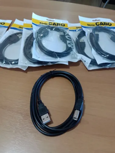 Cabo USB 2.0 A para B para Impressora | Entrega Grátis e Rápida em Campo Grande MS 