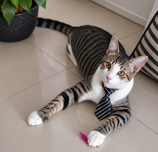 Théo, um tigrezinho charmoso