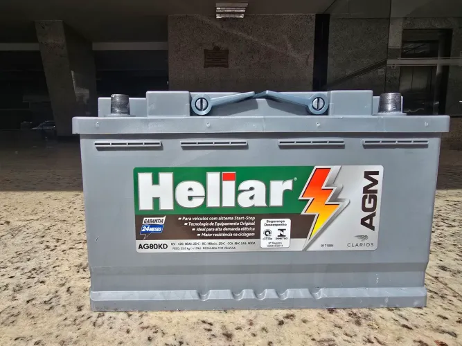 BATERIA HELIAR AGM AG80KD - 80Ah / 800 CCA À VENDA