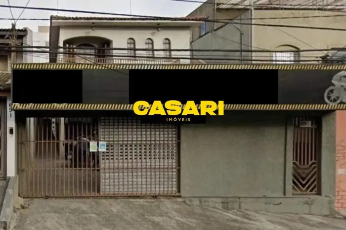 Sobrado 3 Dormitórios 326 m² com Salão Comercial à Venda - Jardim Utinga - Santo André | C