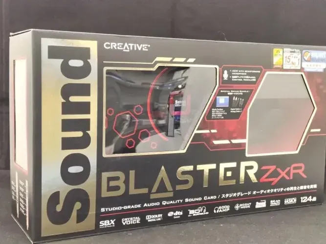 Placa de Som Creative Soundblaster ZxR