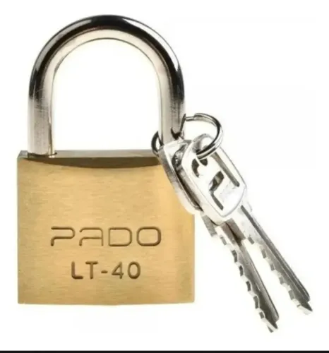 Cadeado de latão PADO 40 mm com duas chaves