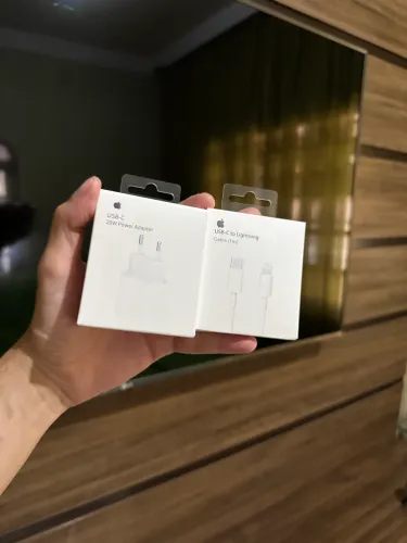 Kit carregador original Apple com garantia
