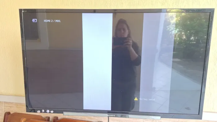 Televisor 42" danificado 
