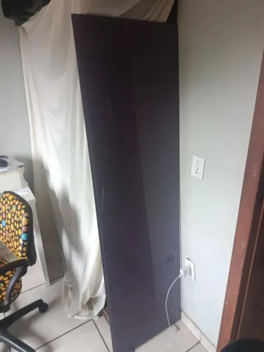 Tampo de vidro na cor violeta fume