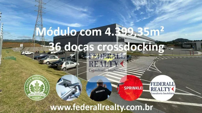 Aluguel de galpão no Condomínio logísitco em Viana, Espírito Santo.