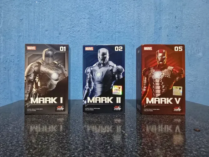 Bonecos articulados, Mark's 01, 02 e 05