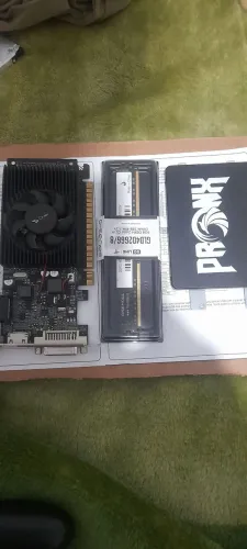 Kit memória ddr3 8g placa video gt 610 2gb ssd 120 g