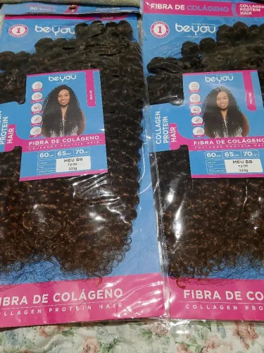 Fibra de cabelo de colágeno 