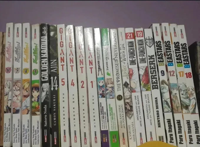 Mangas variados 