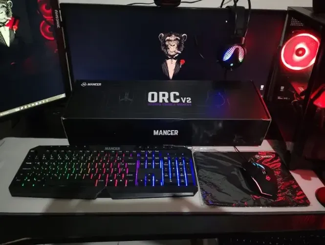 combo gamer mancer orc v2 4 x1 novo