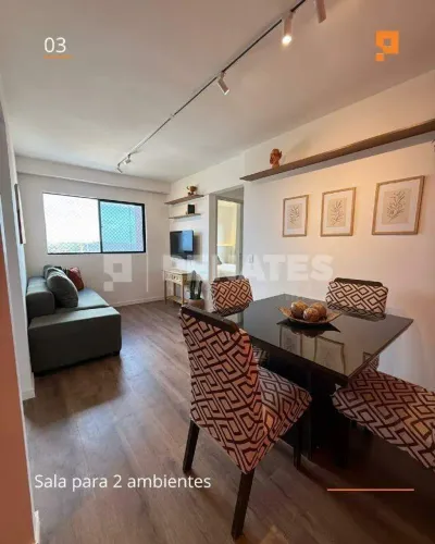 Apartamento mobiliado para locação | Condomínio Ecogarden  Ponta Negra, Natal/RN