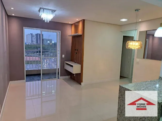 Apartamento com 3 dormitórios (1 suíte) para alugar, 73 m² por R$ 3.785/mês - Cond. Real P