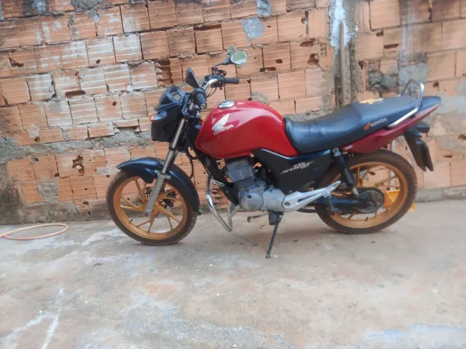 Cg 150 start flex one 2015 IPVA 2026 pago no ponto de transferir .