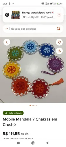 MÓBILE 7 CHAKRAS.